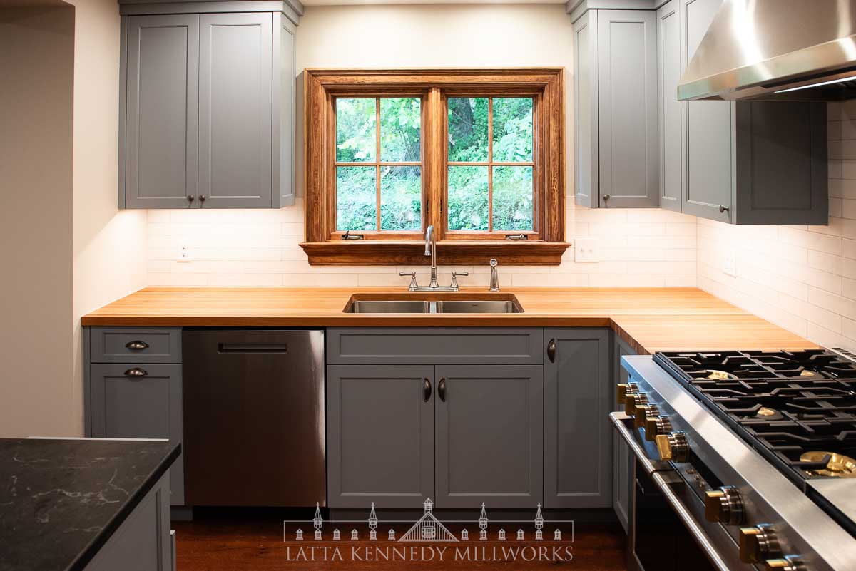 18th Century Chester County Farmhouse Kitchen Cabinetry